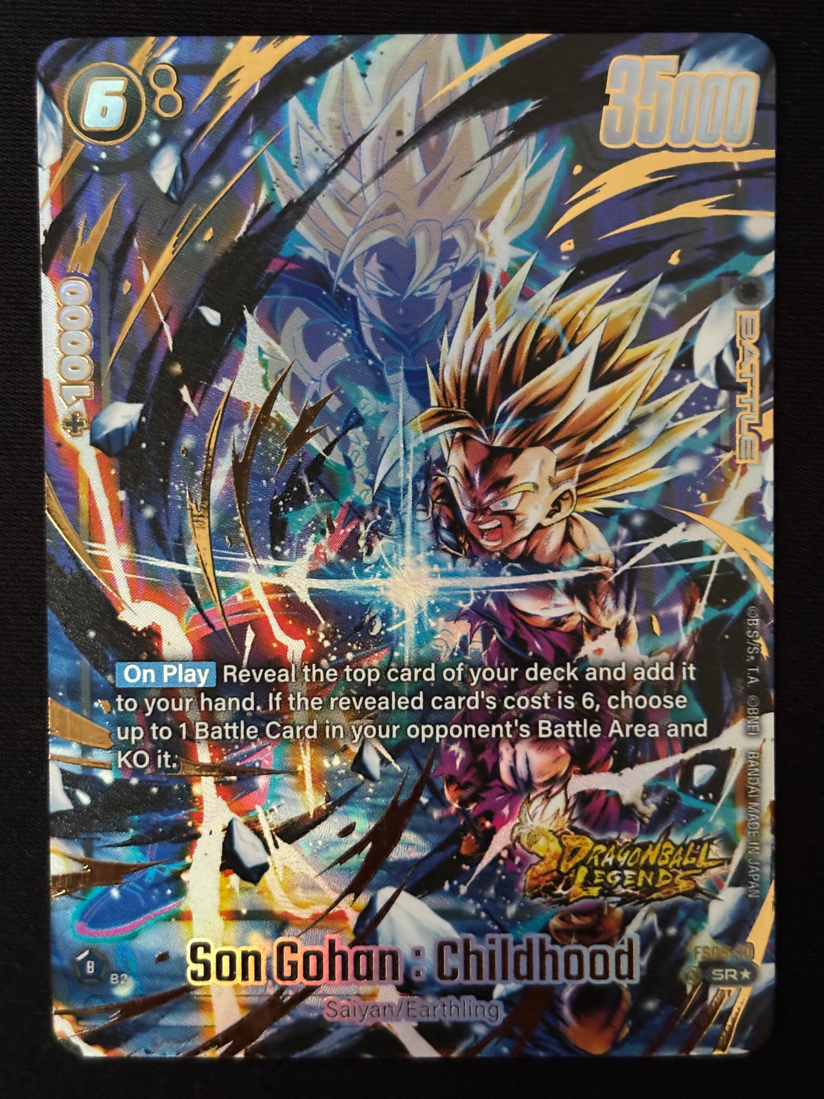 Son Gohan : Childhood (Bonus Pack Alternate Art) - Starter Deck 9: Shallot